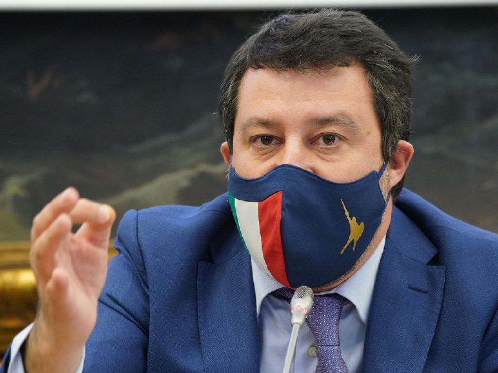 Matteo Salvini della Lega, politica