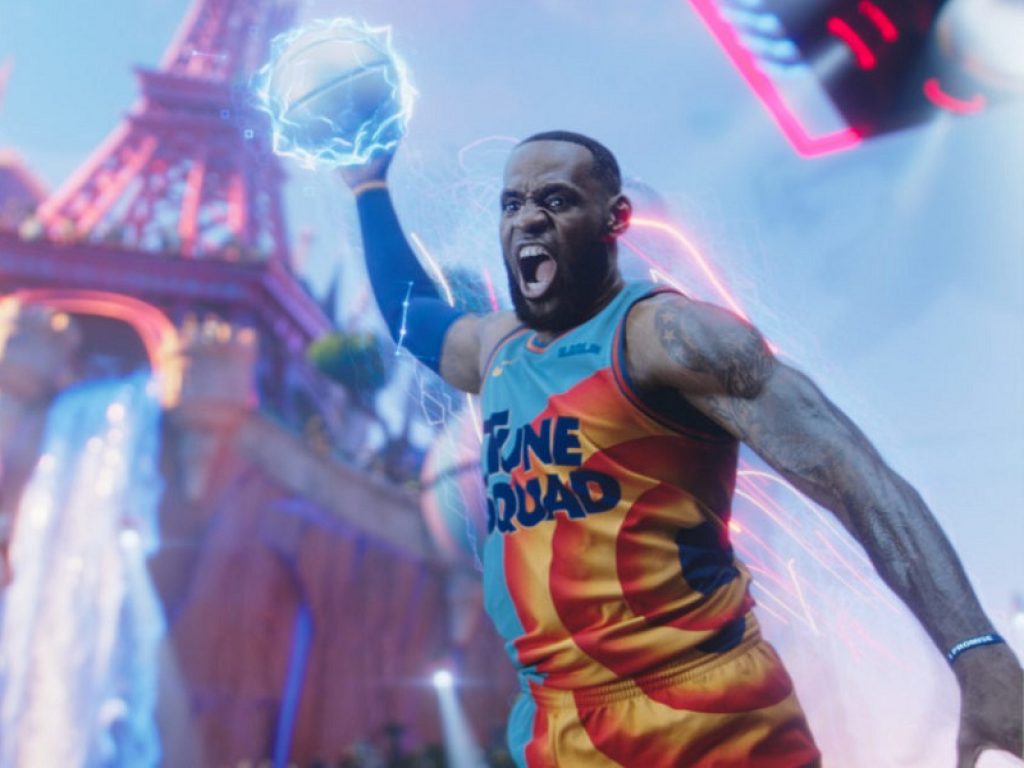 LeBron James in Space Jam: New Legends, film