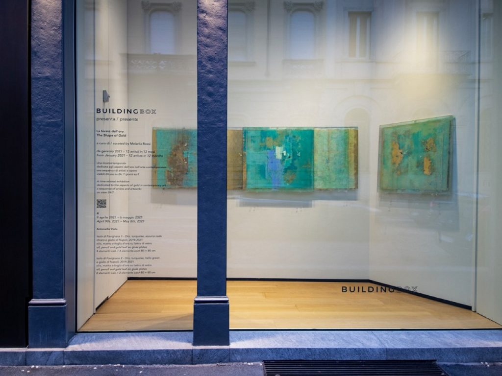 BUILDINGBOX presenta Antonello Viola per il ciclo "La forma dell'oro": l'installazione, la quarta dell'iniziativa, sarà esposta fino al 6 maggio