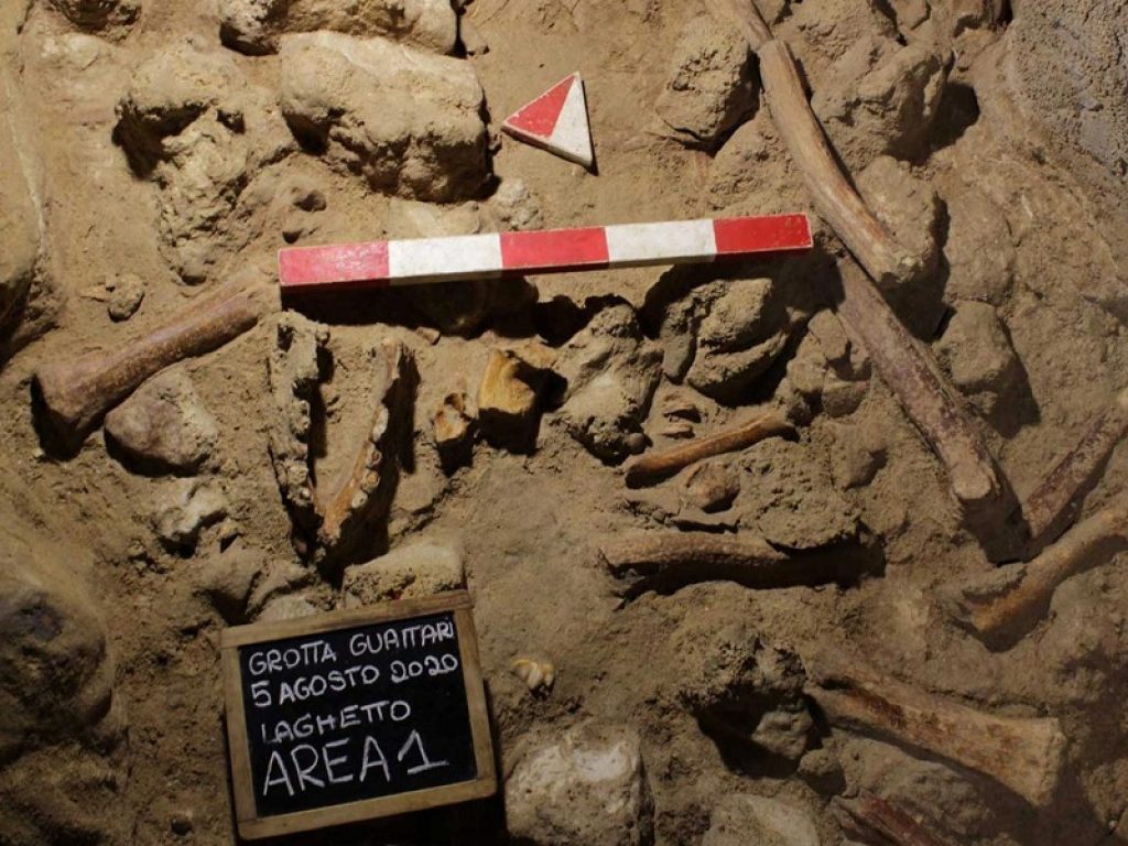 Resti neanderthal grotta guattari circeo
