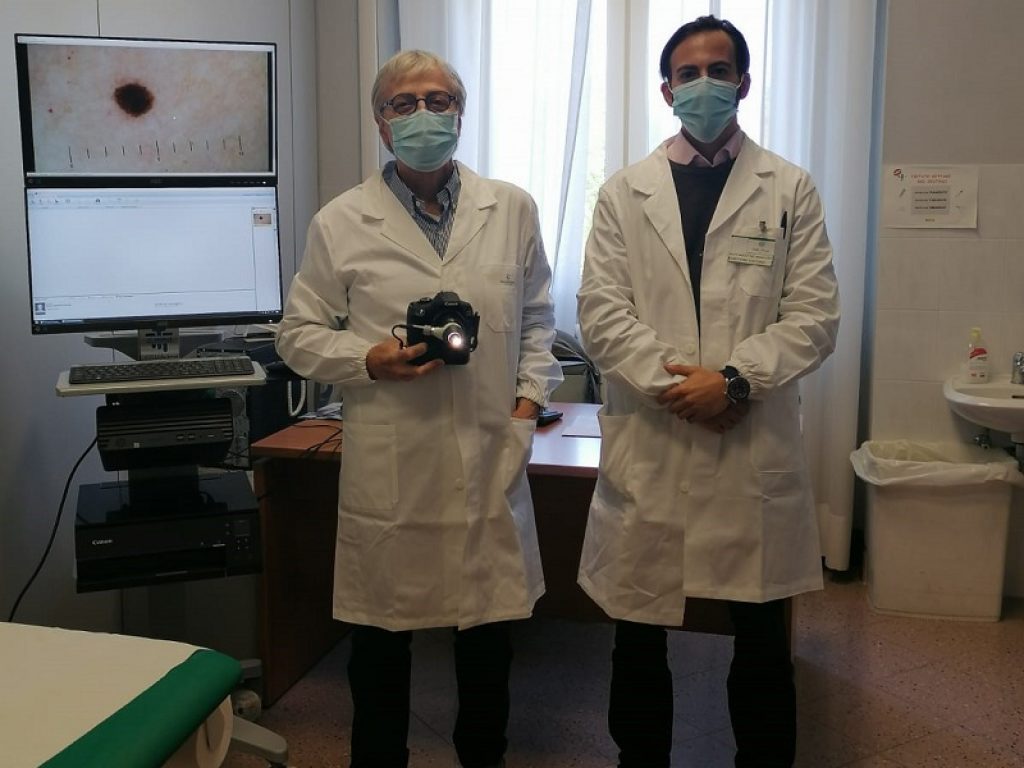 Villa Pineta videodermatoscopio digitale per la diagnosi del melanoma