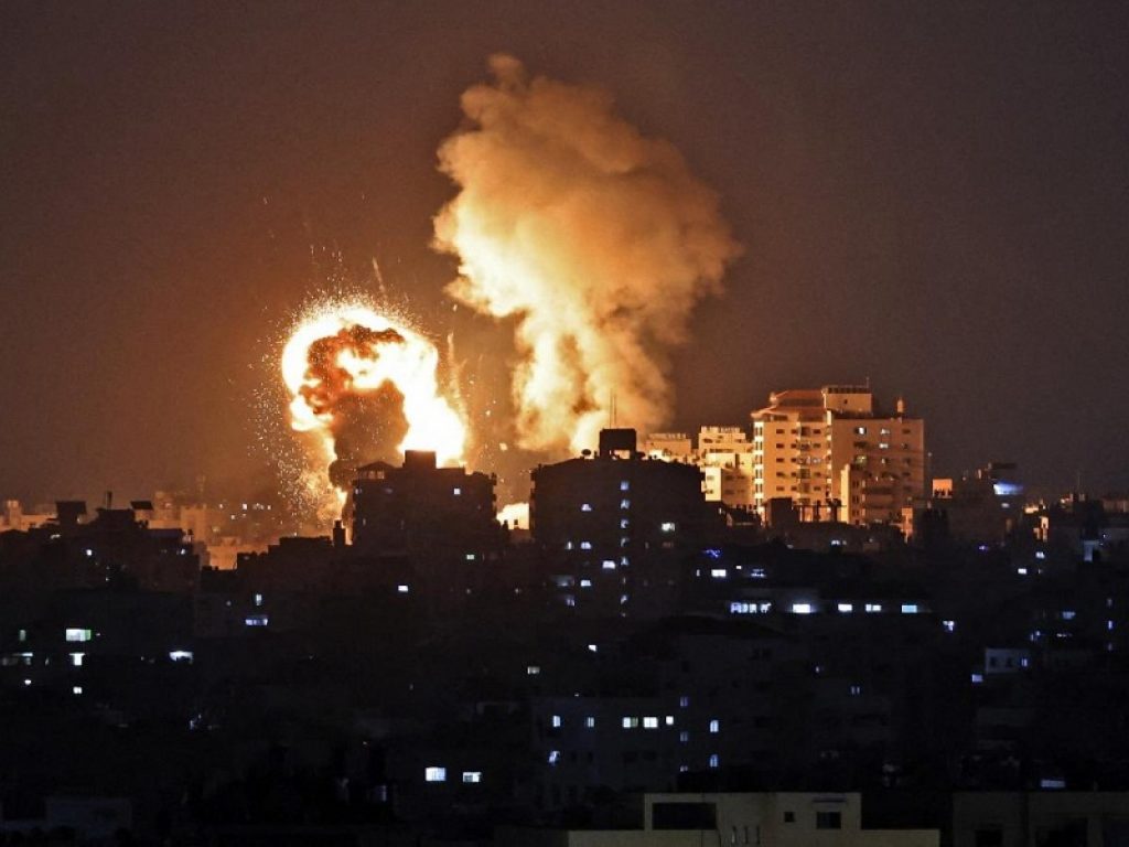 Bombardamenti israele gaza