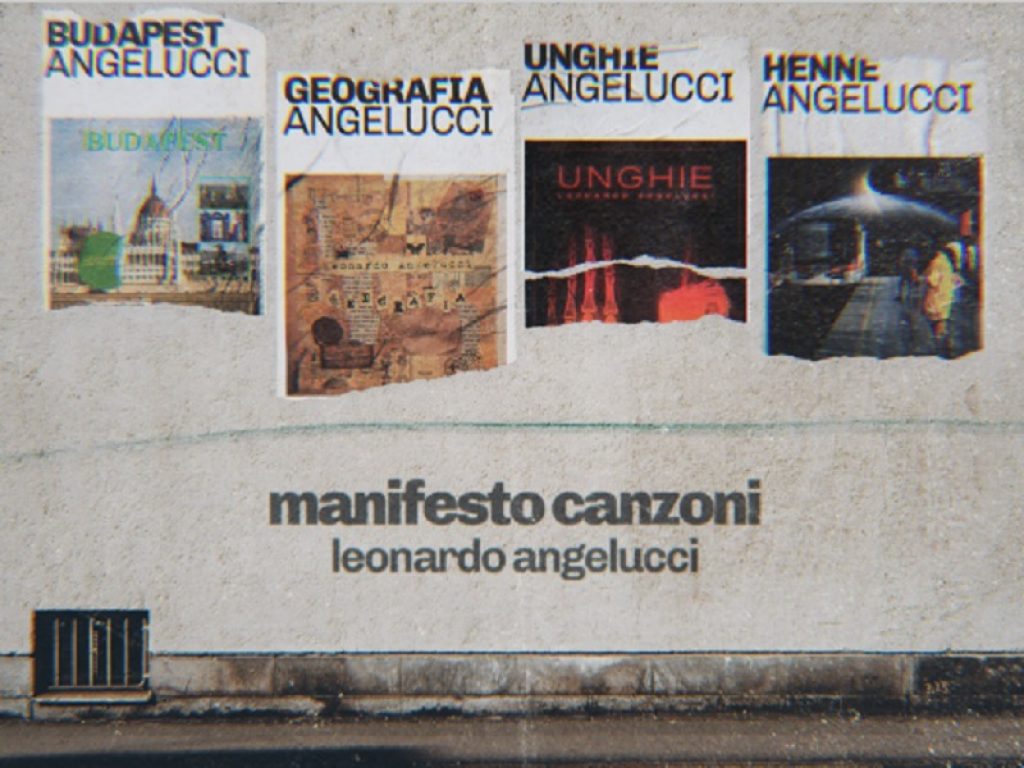 Manifesto Canzoni leonardo angelucci
