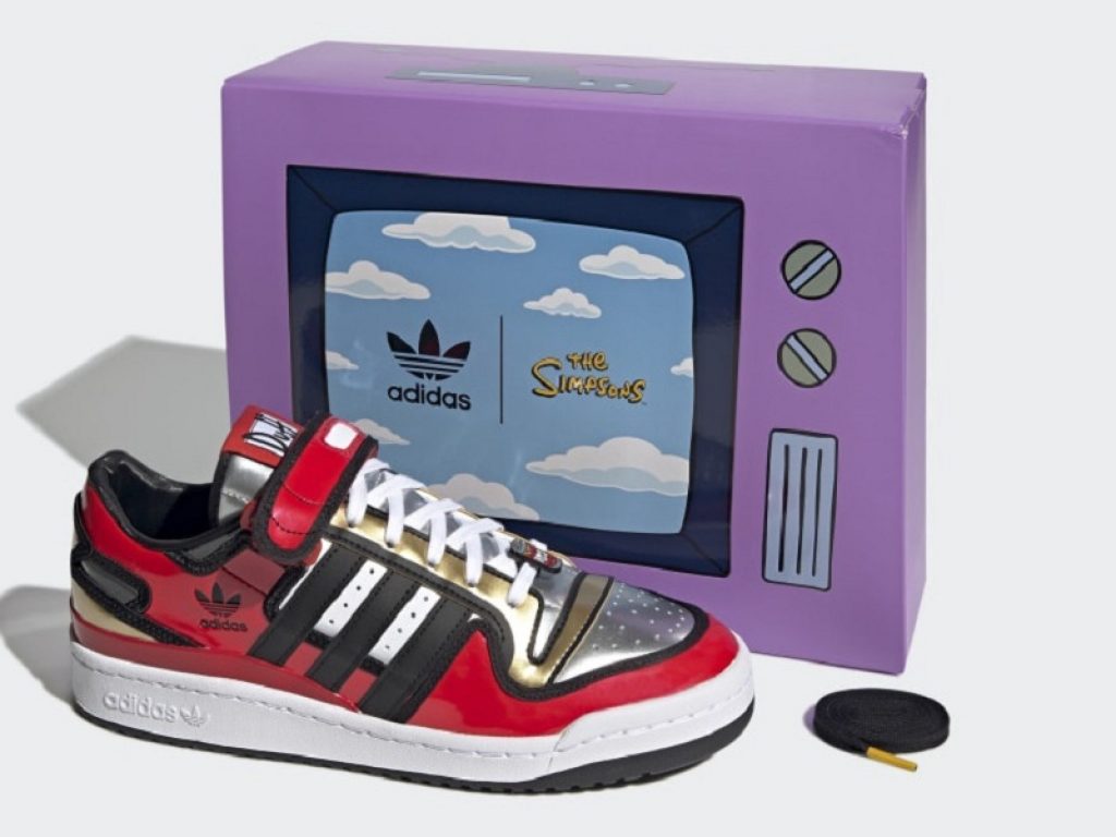 Adidas e The Simpsons lanciano le sneakers birra Duff