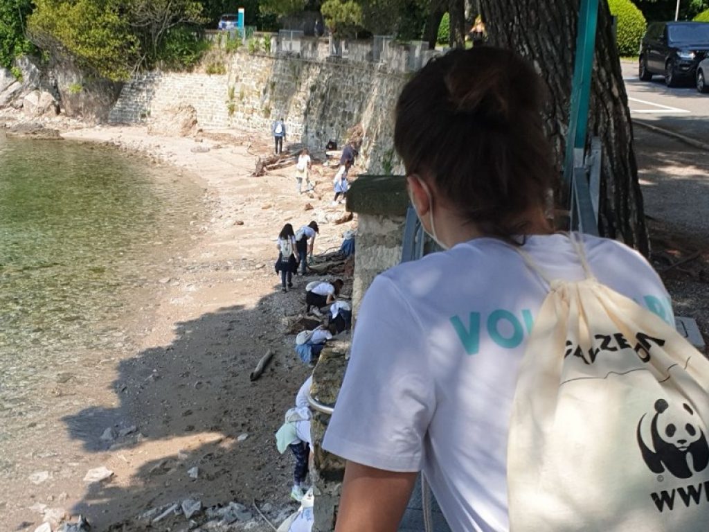 wwf calzedonia pulizia spiagge