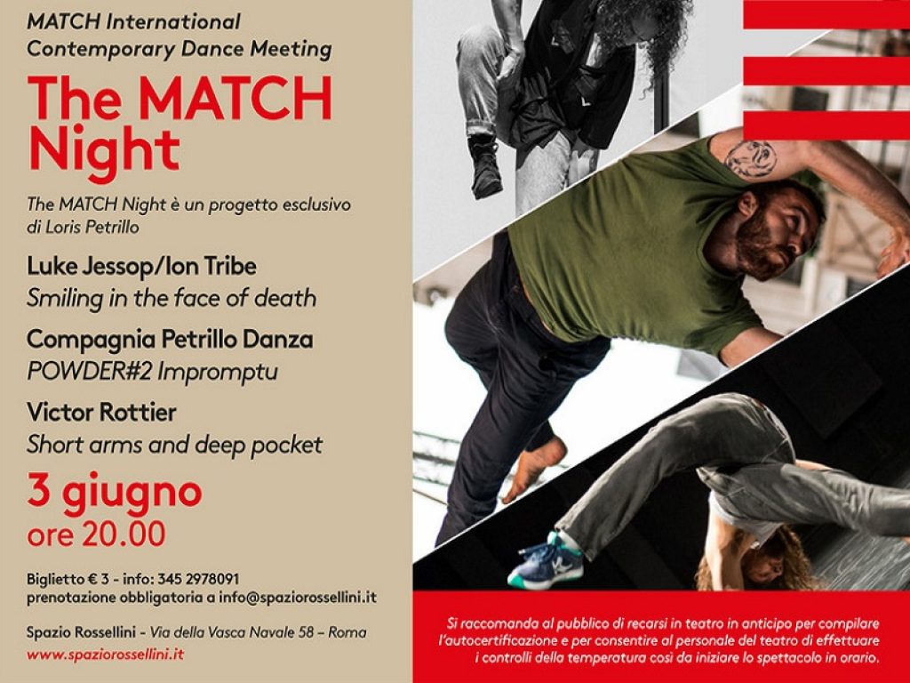 Danza Internazionale a Roma con The MATCH Night