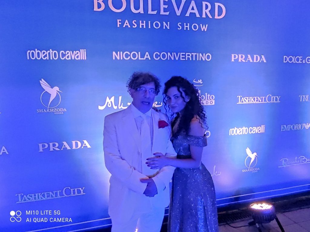 Presentata a Tashkent, in Uzbekistan, la nuova collezione moda primavera/estate di Nicola Convertino al centro Boulevard