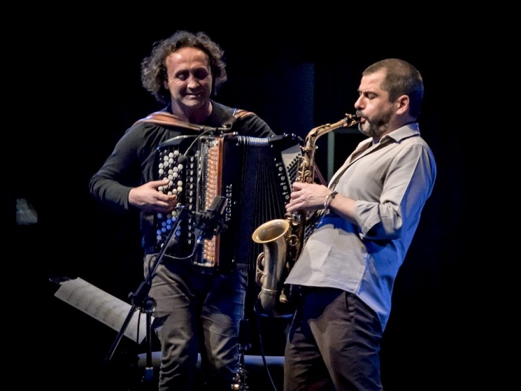 Rosario Giuliani e Luciano Biondini a Suoni Controvento