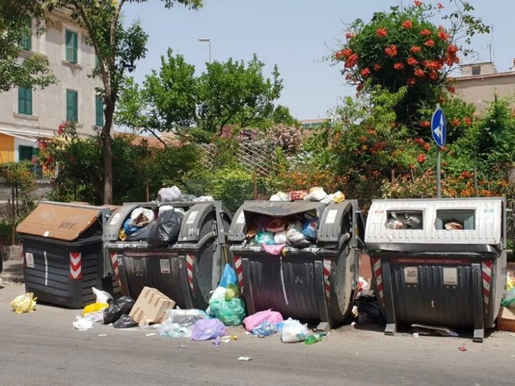 cassonetti rifiuti roma
