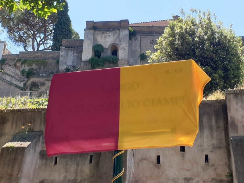 targa nome ciampi comune roma