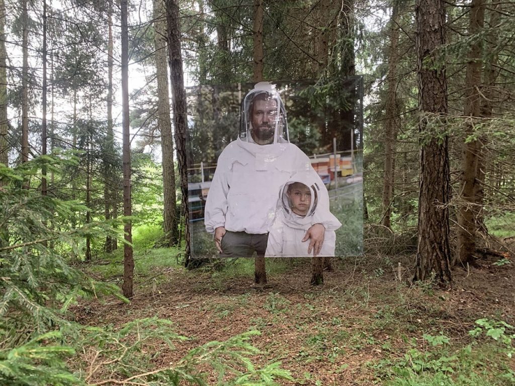 In Val di Non l'arte di Christian Tasso è nei boschi