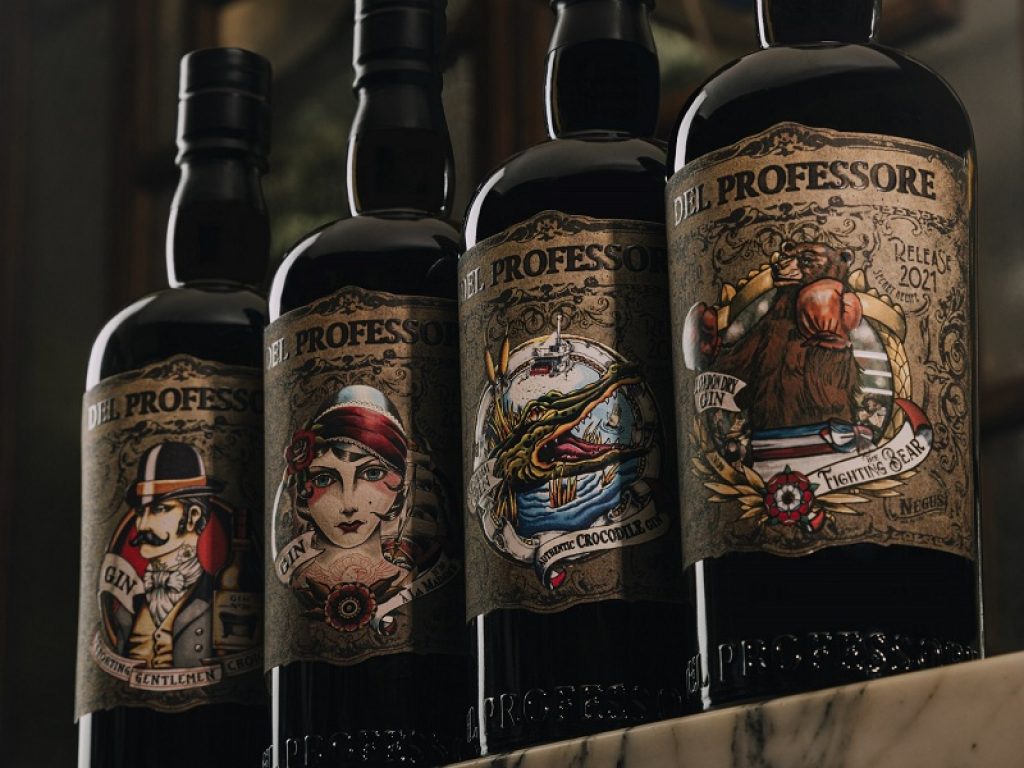The Fighting Bear è il primo London Dry Gin firmato Del Professore