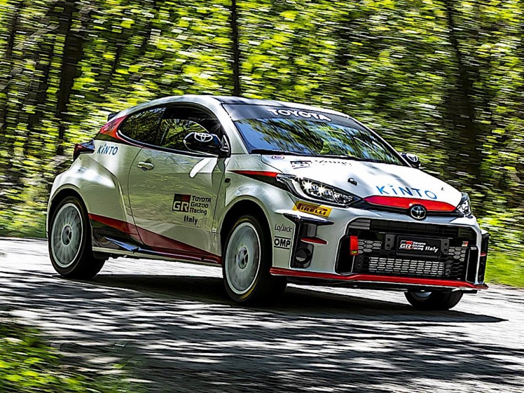 GR YARIS RALLY CUP al via nella Città Eterna