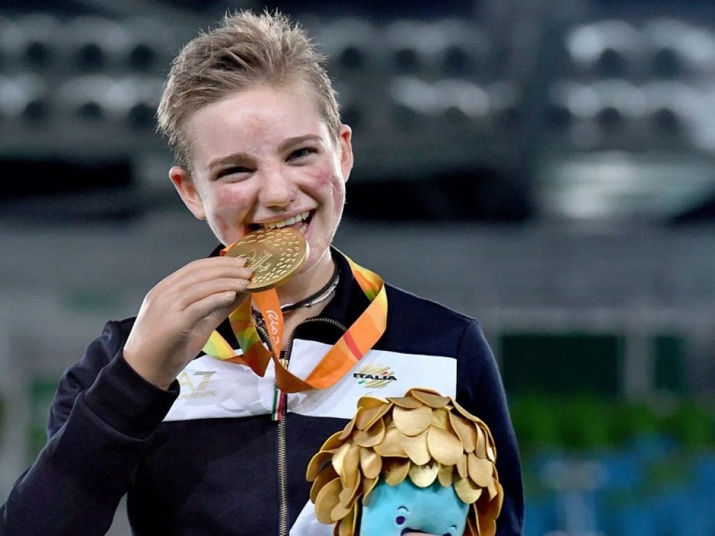 bebe vio paralimpiadi