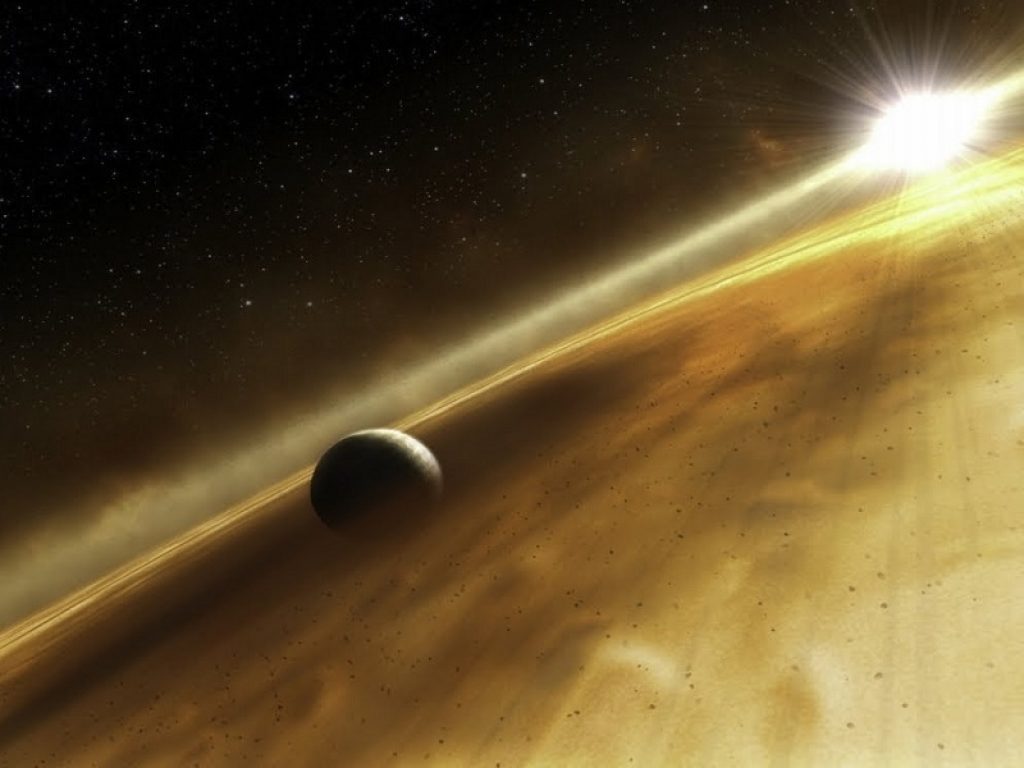 Tracce di protopianeti nel sistema Hd 100546