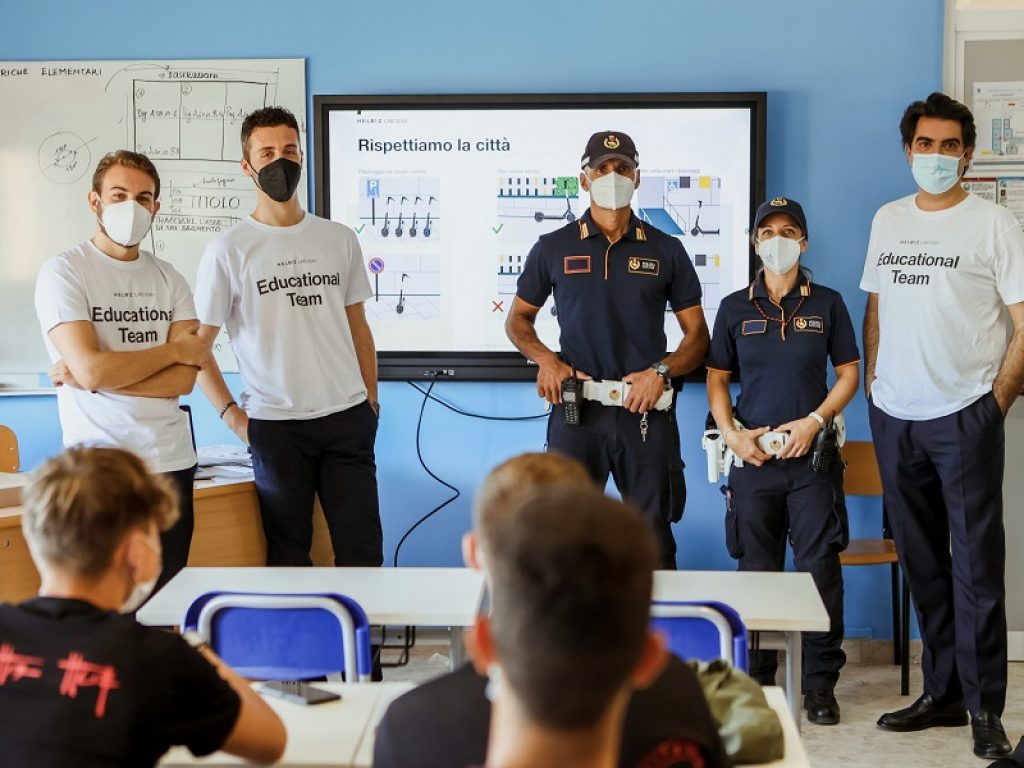 Al via Helbiz LAB 2040 per l'educazione civica stradale nelle scuole