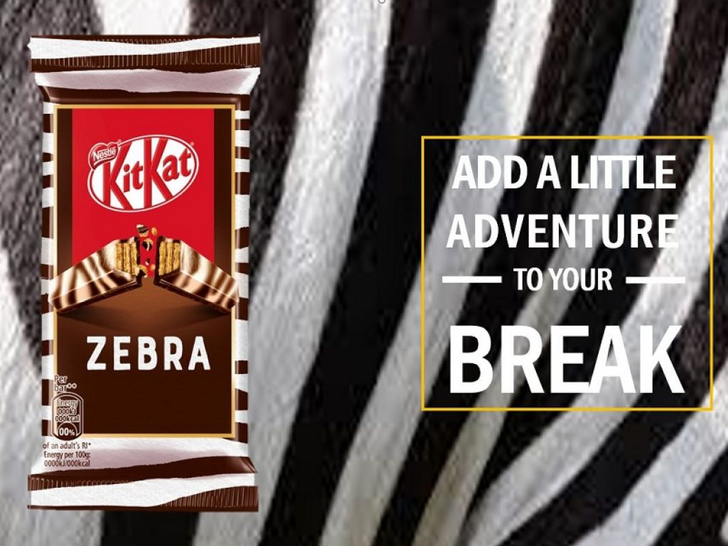 KitKat Zebra la nuova edizione limitata