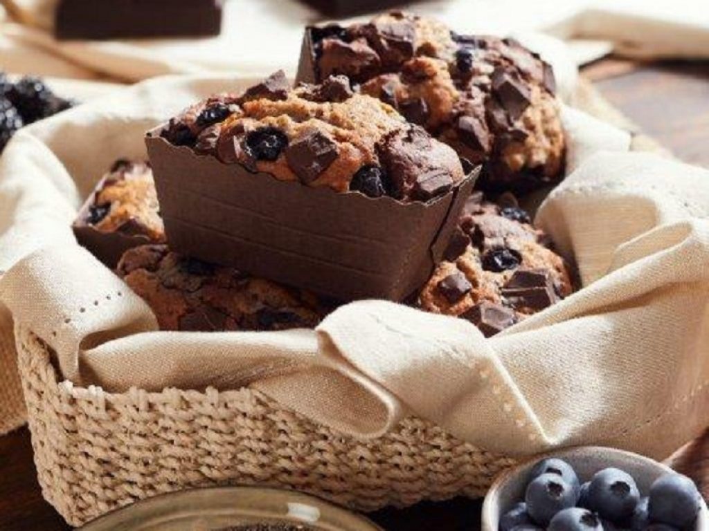 Mini Plumcake al cioccolato e mirtilli: la ricetta