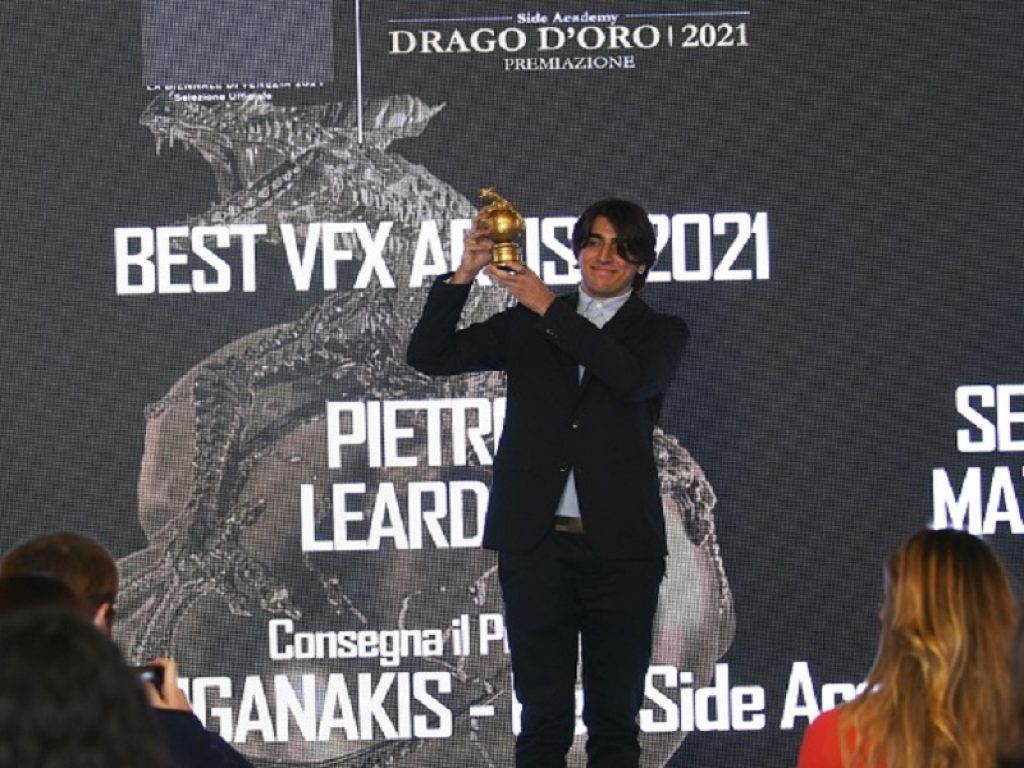 Ecco vincitori del Drago D'Oro di Side Academy, prestigioso premio attribuito dall’accademia veronese del 3D ai suoi migliori studenti