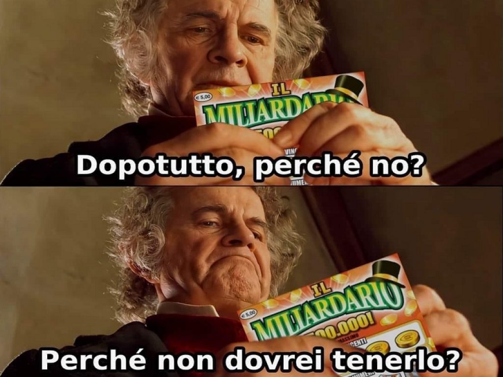 meme gratta e vinci rubato