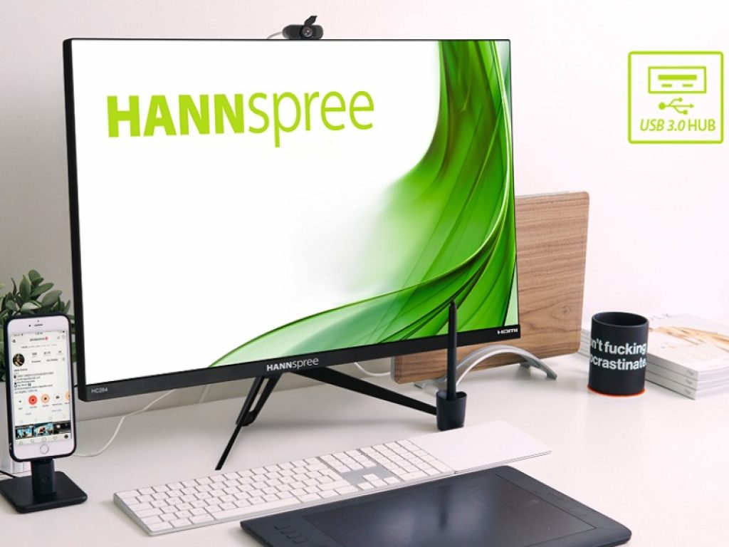 Arrivano sul mercato i nuovi monitor a grande schermo Ultra-HD 4K di HANNspree: offrono una straordinaria nitidezza delle immagini