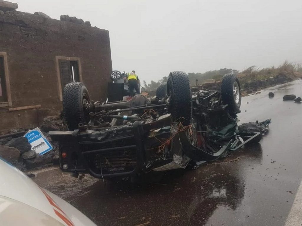 Tromba d’aria a Pantelleria