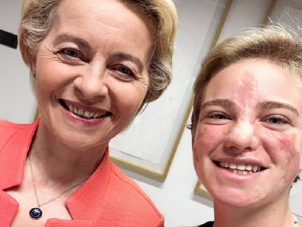von der leyen bebe vio