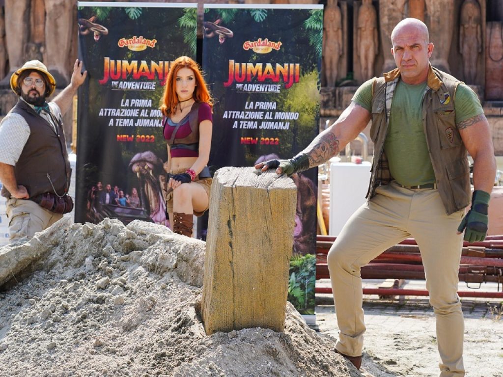 A Gardaland posata la prima pietra di Jumanji The Adventure