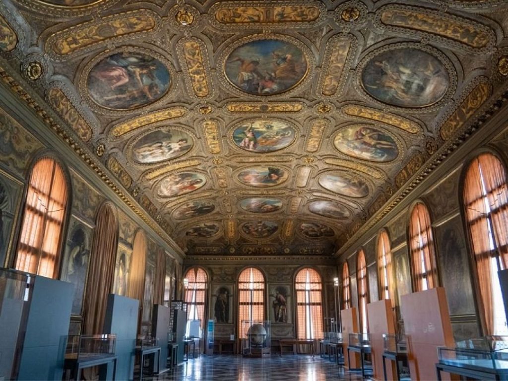 La Biblioteca Marciana di Venezia è uno scrigno di bellezza