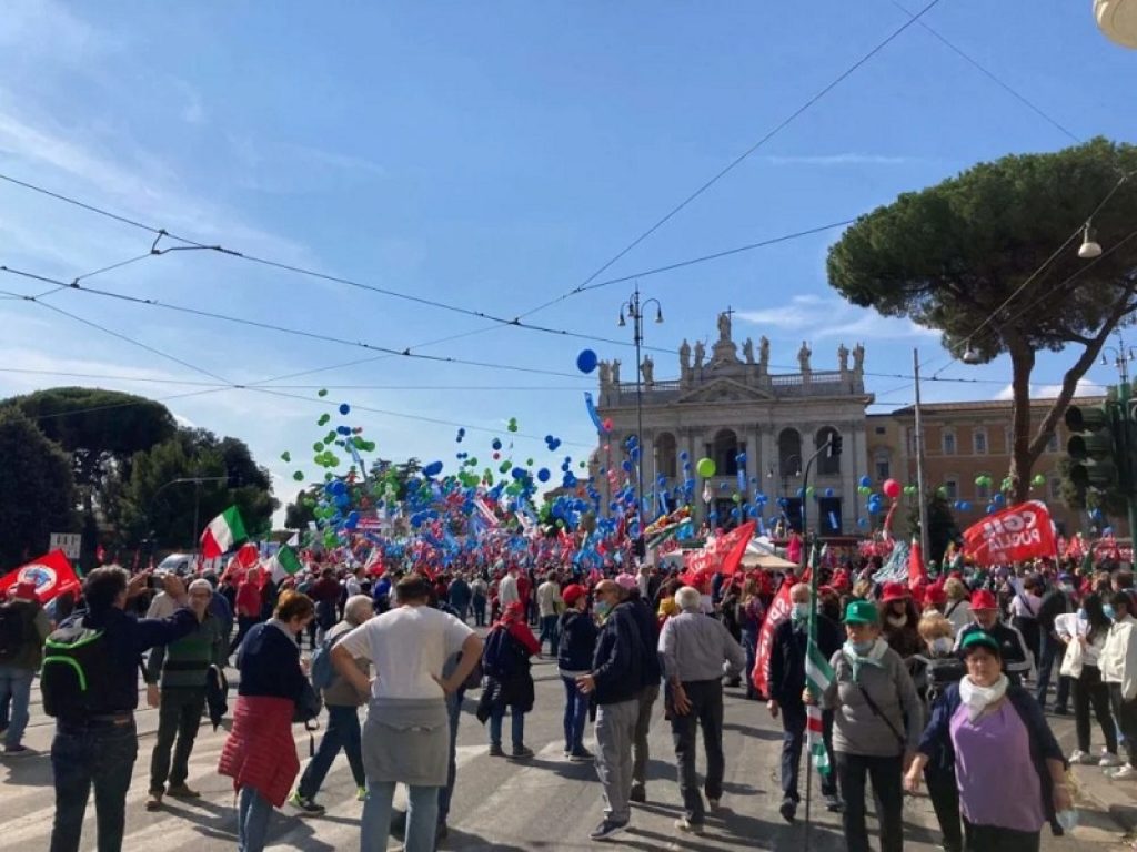 manifestazioni roma