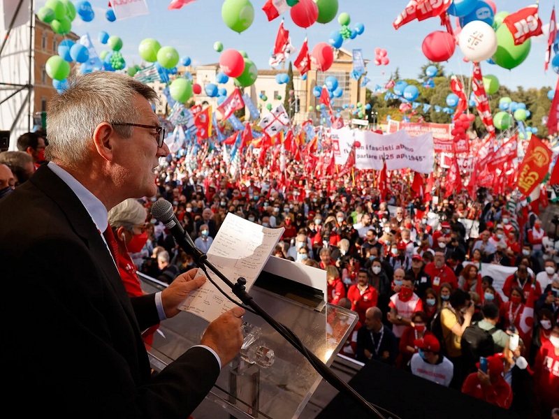 maurizio landini cgil