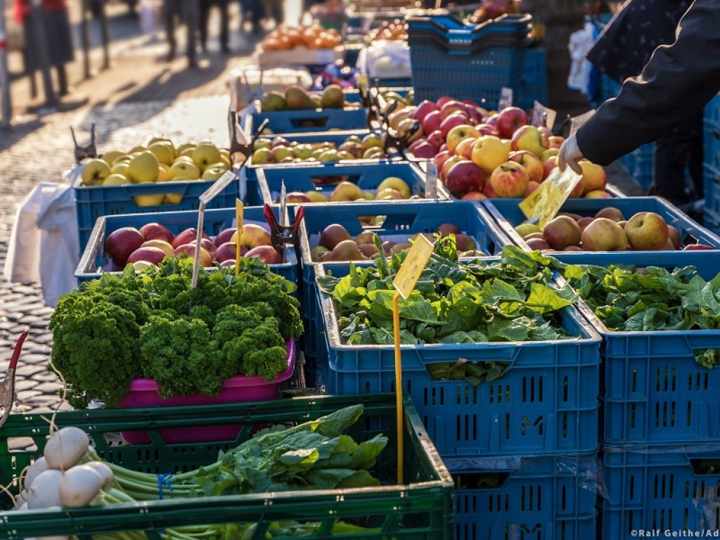 mercato frutta verdura