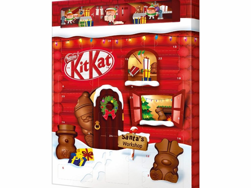 KitKat lancia il Calendario dell'avvento e i Festive Friends