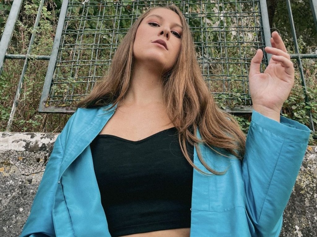 Giulia Mei in radio con "S. Rosalia"