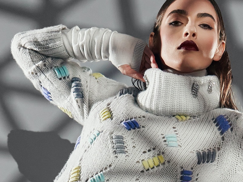 Regali di Natale per lei: da Malo Cachemire il maglione con collo alto