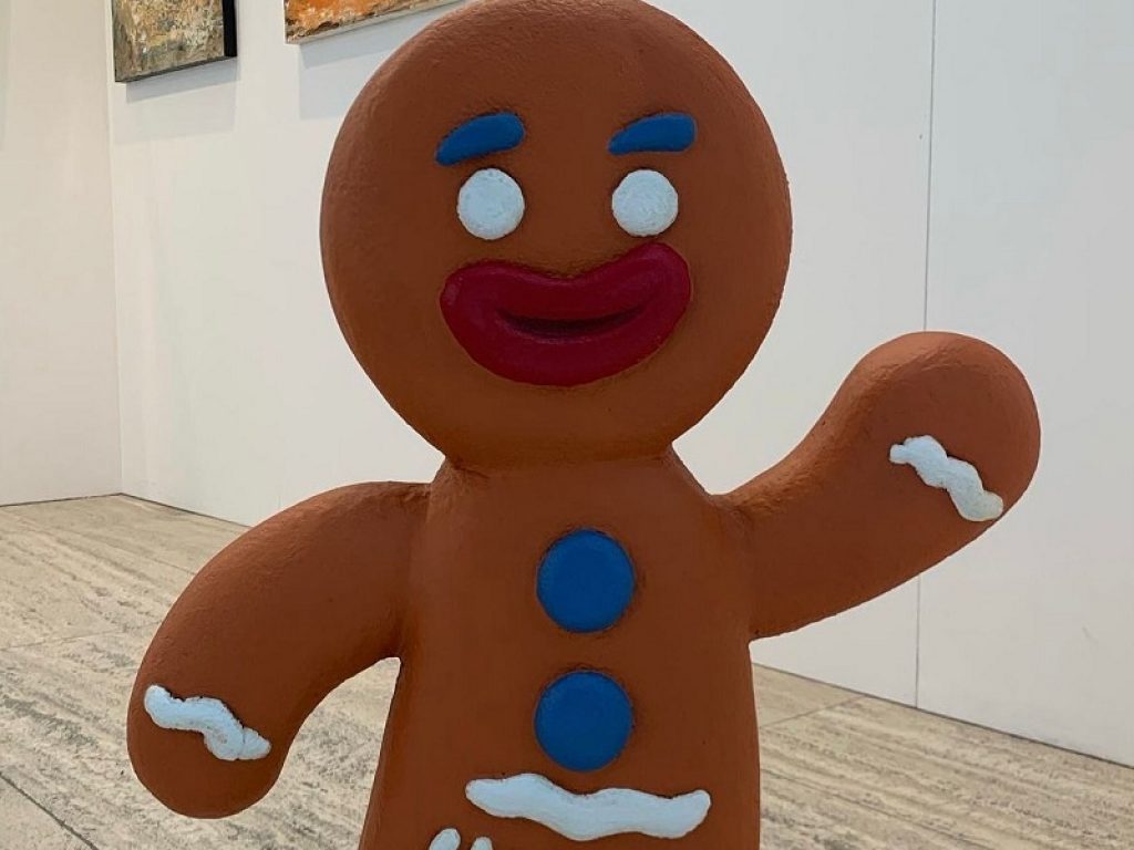 In mostra le sculture natalizie pop di Alessandra Pierelli