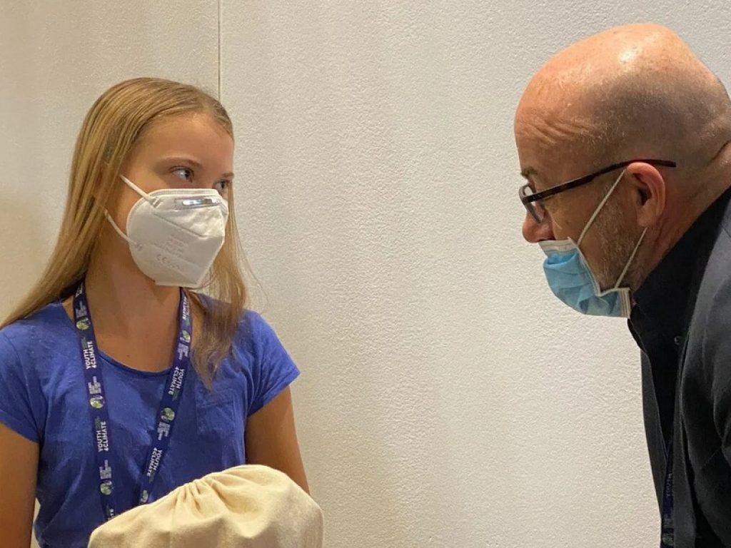 greta thunberg cingolani