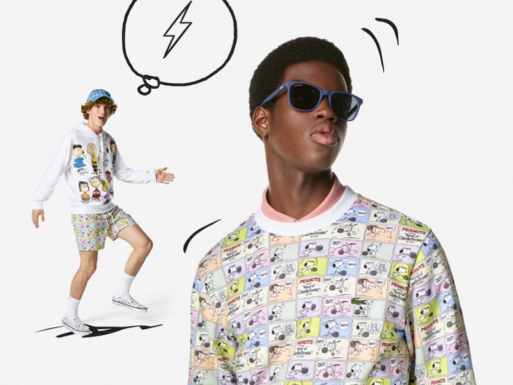 Lacoste lancia la nuova collezione con Peanuts