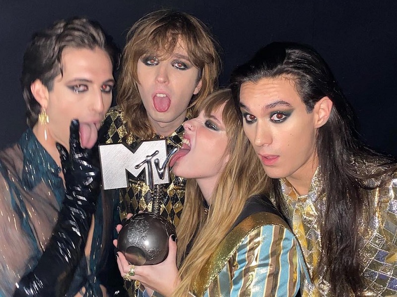 Mtv EMAs: i Måneskin battono anche i Coldplay