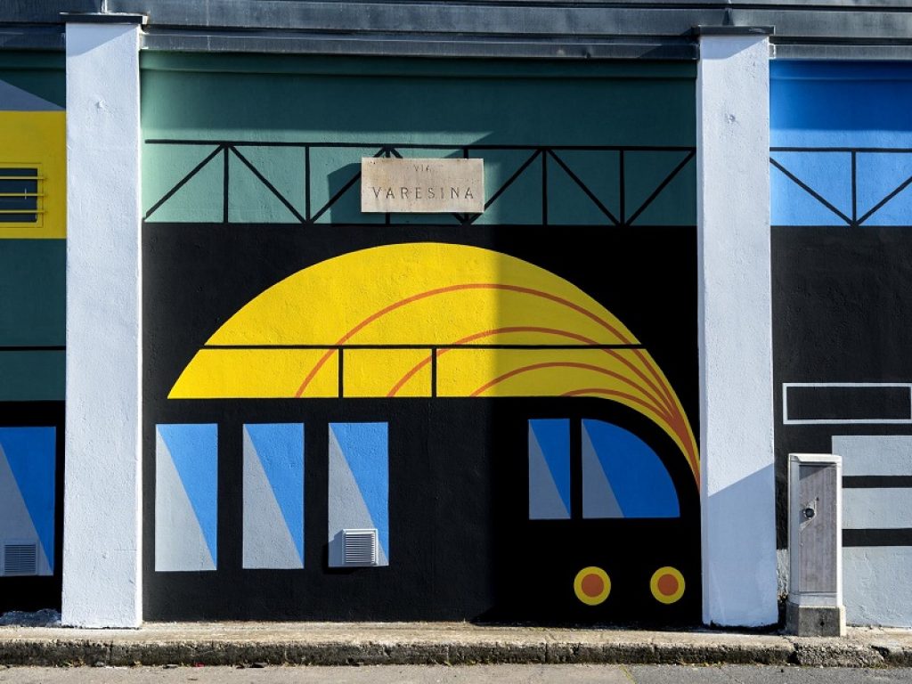 In Certosa District un murale firmato CamuffoLab