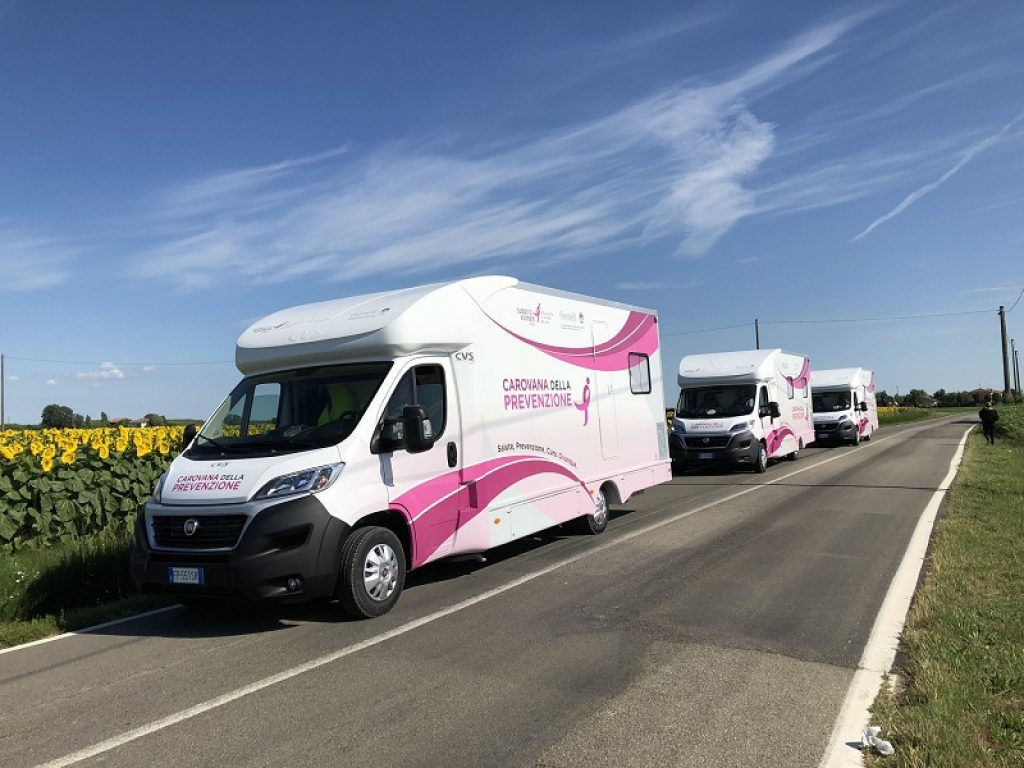 carovana della prevenzione komen
