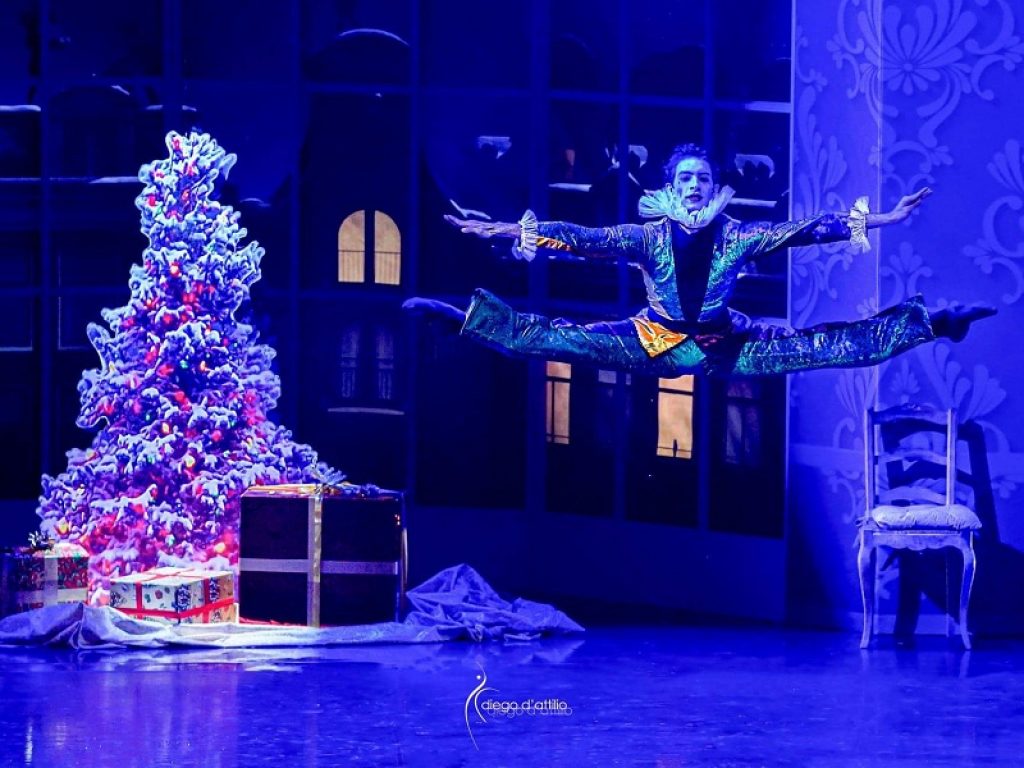 Lo spettacolo "Lo Schiaccianoci" del Roma City Ballet Company dal 23 dicembre fino al 6 gennaio al Teatro Atlantico Live