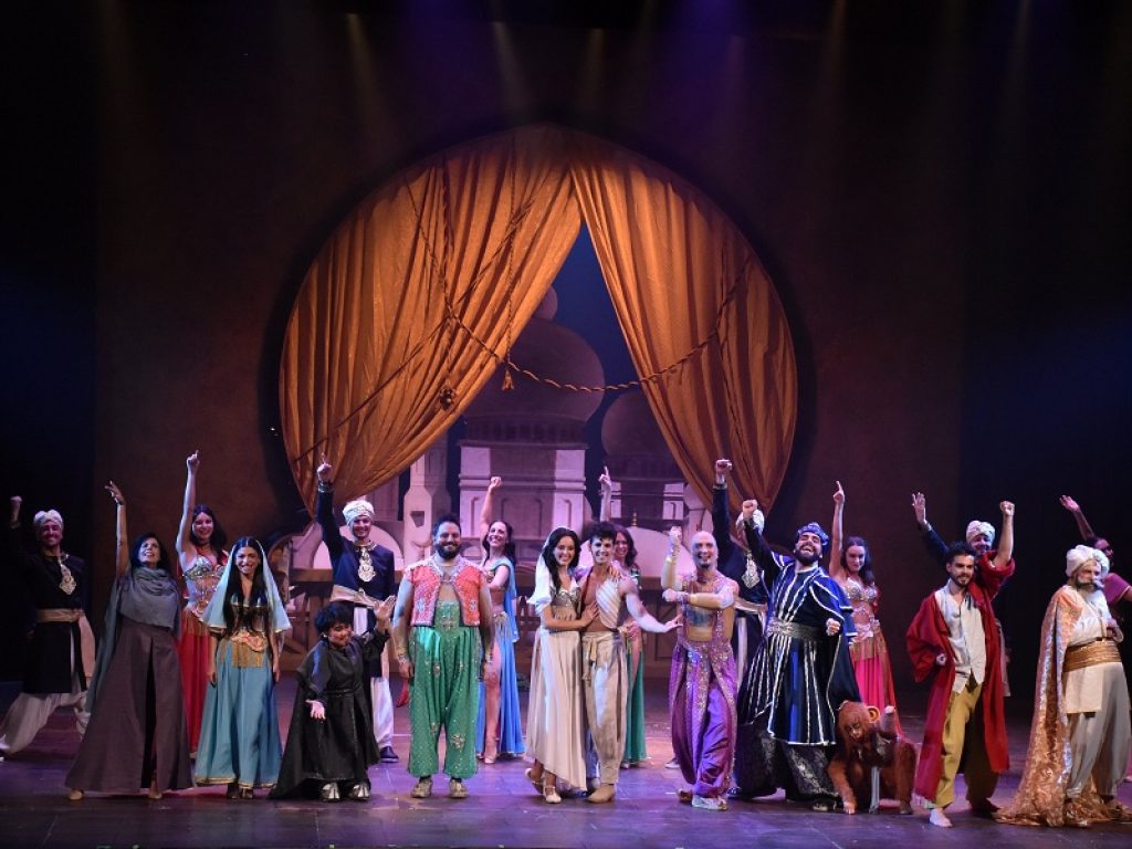 Il musical Aladin al Teatro Brancaccio fino al 9 gennaio