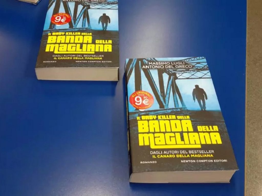 Il baby killer della banda della Magliana, presentato alla libreria Marconi a Roma. Gli autori Del Greco e Lugli si ributtano nel noir.