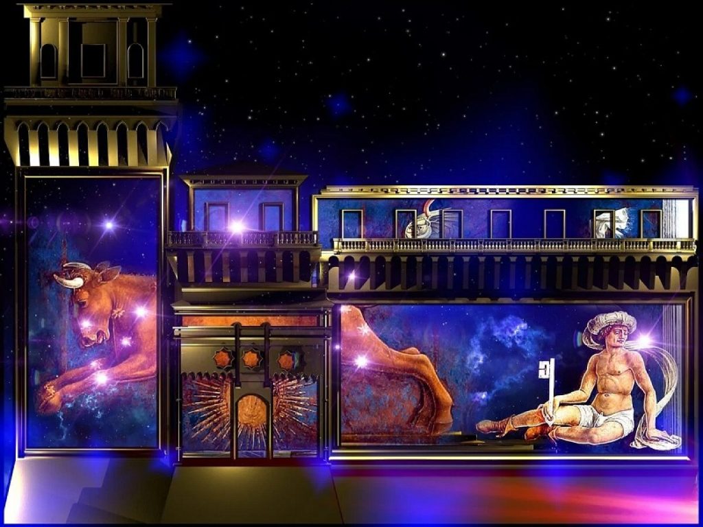 Ferrara: le stelle di Schifanoia colorano il Castello estense