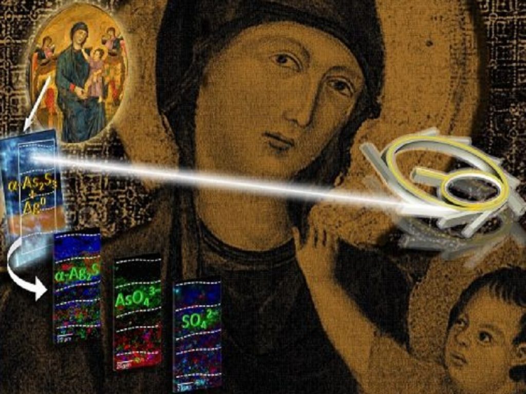 Il "finto oro" di Cimabue ai raggi X del sincrotrone