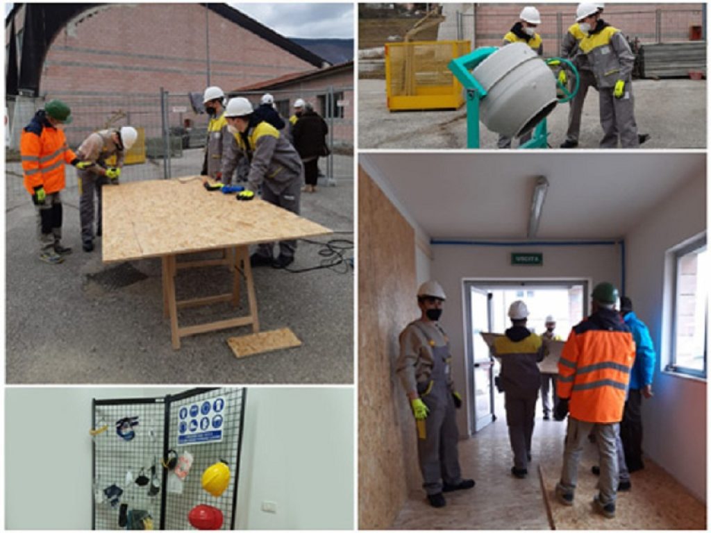 Cantiere-scuola per la sicurezza