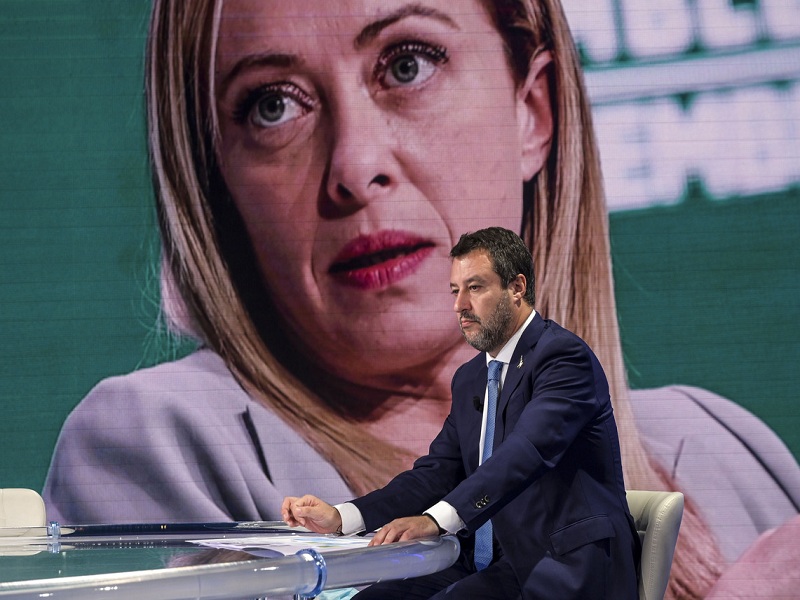 meloni salvini fratelli d'italia lega