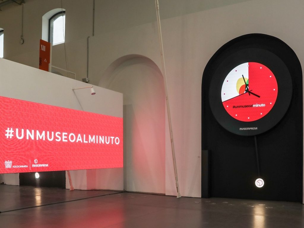 #unmuseoalminuto: un grande orologio digitale nell’ADI Design Museum