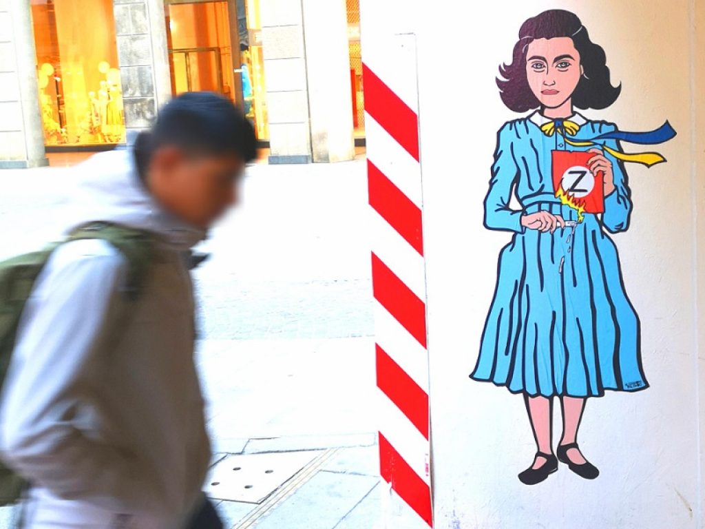 anna frank z di putin